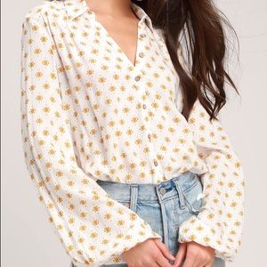 Boho Button-up Body Suit